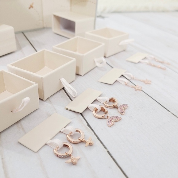 Olivia Burton Customizable Rose Gold Earring Set Earrings